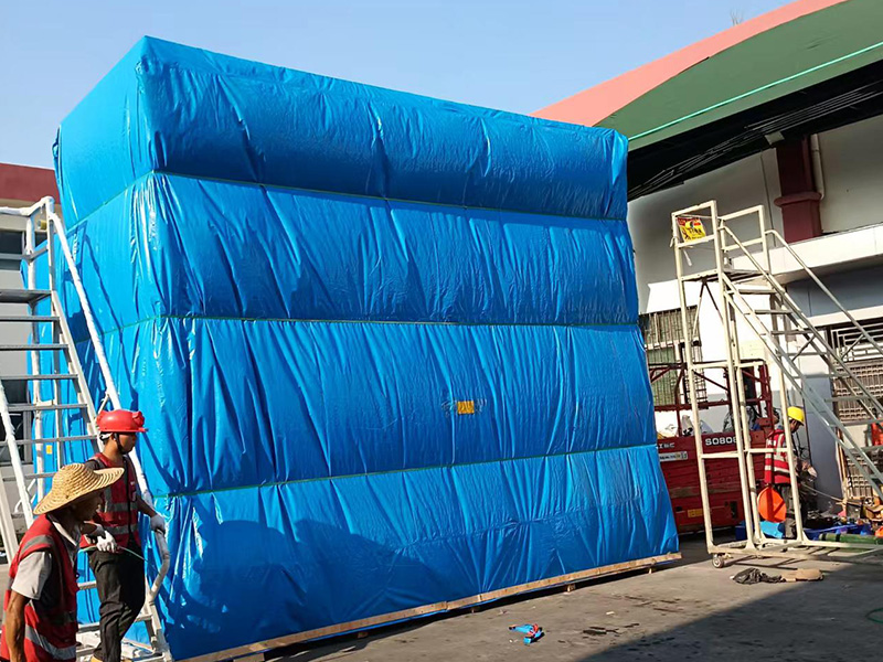 龍崗新(xīn)能源國内(nèi)真空防雨(yu)布木箱